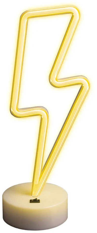 TelForceone Neon LED ant stovelio Žaibas balta FSNE03 Forever Light