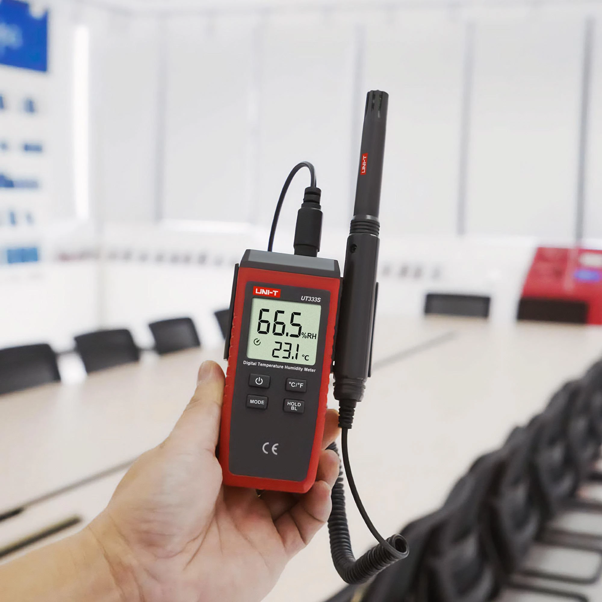 UIT Temperatūros ir drėgmės matuoklis Uni-T UT333S