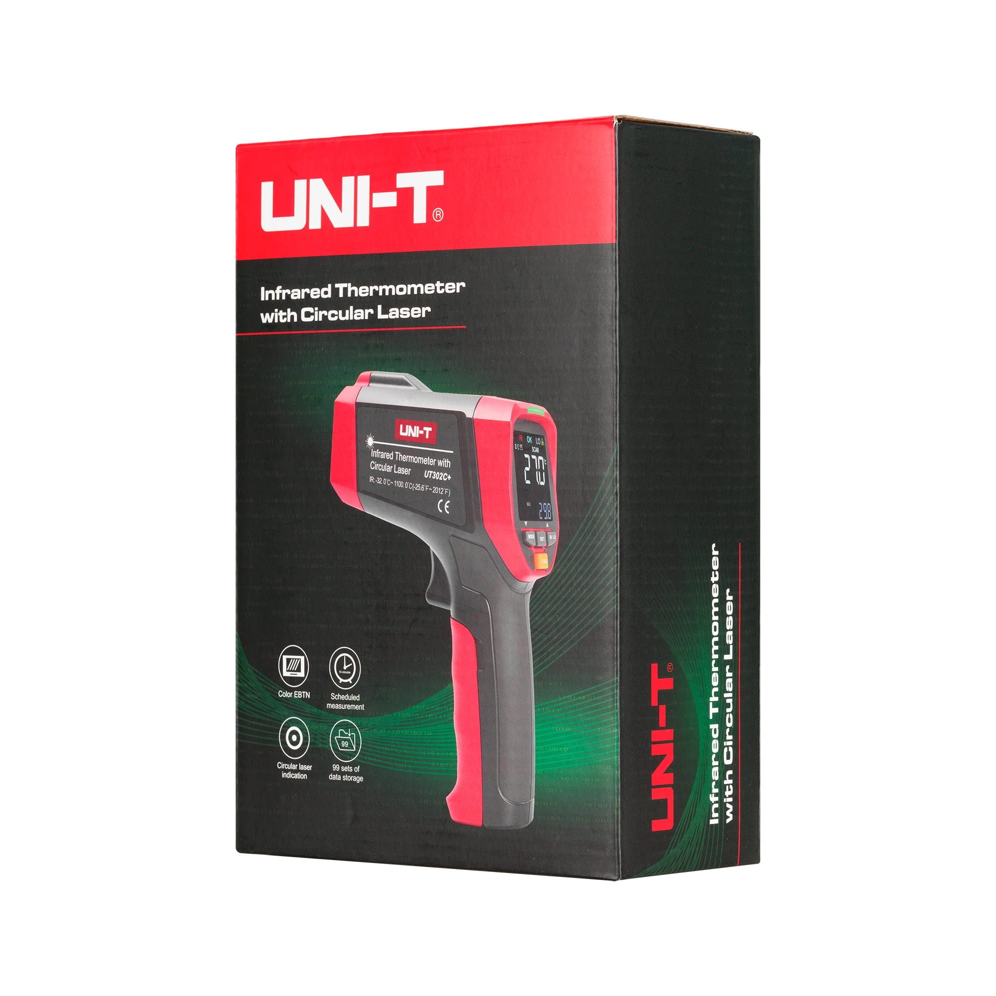 UIT Temperatūros matuoklis Uni-T UT302C+