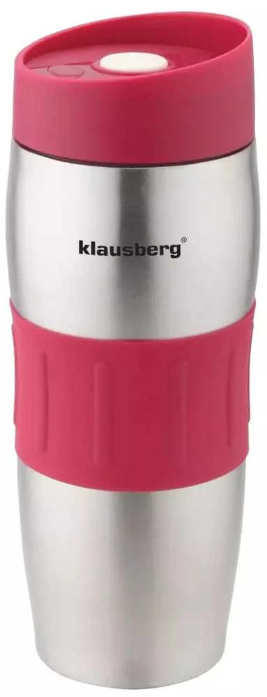 Puodelis Termosinis puodelis, plienas, įvairių spalvų, 380 ml, Klausberg