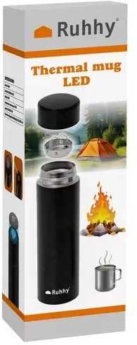 Thermo mug with LED ekranas Ruhhy 23261