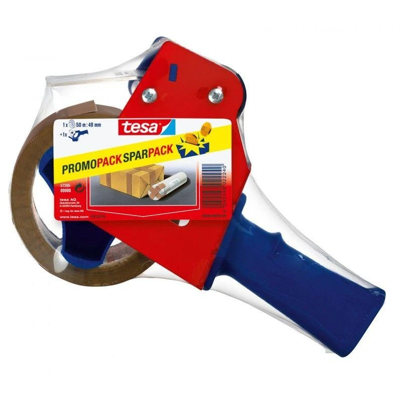 TESA PAKAVIMO JUOSTOS DISPENSERIS STANDARD + PAKAVIMO JUOSTA 50m