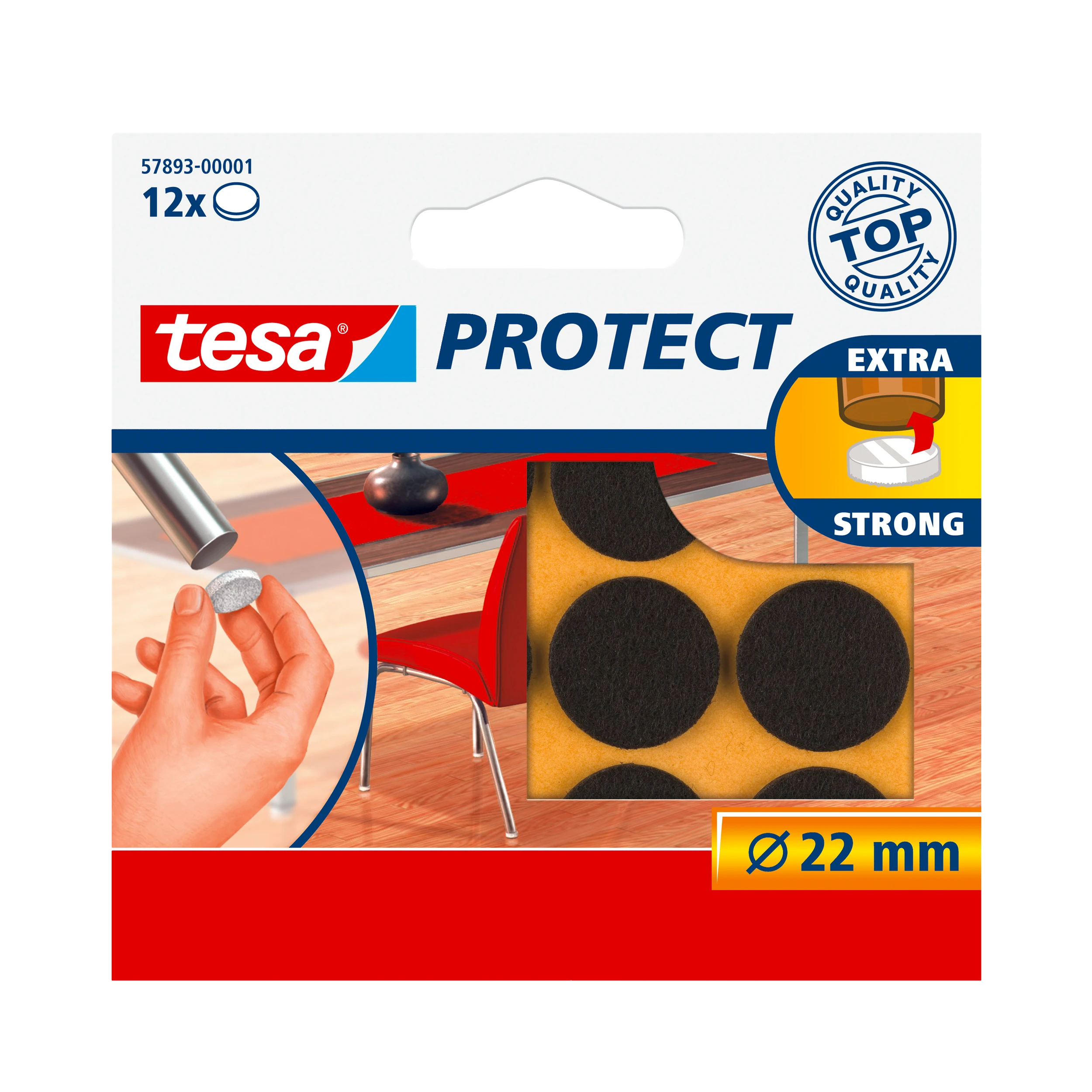 TESA VILNONIAI PADUKAI 22mm RUDAI 12vnt.
