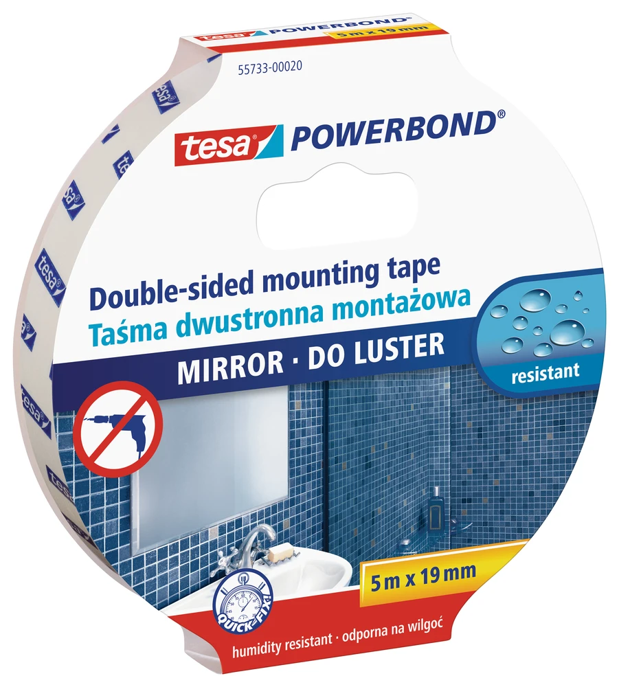 Lipni dvipusė juosta lauko darbams TESA 5m x 19mm 04952-00003-05