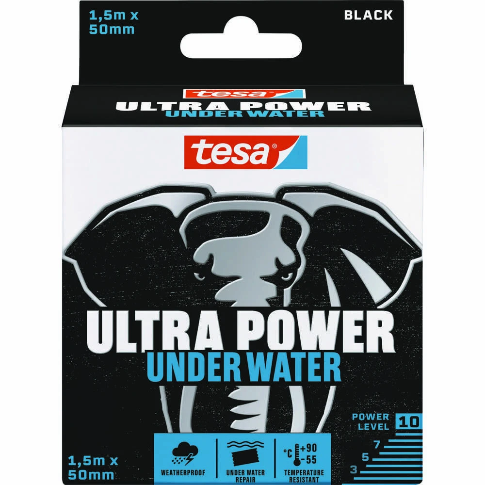 Lipnioji juostelė TESA ULTRA POWER 56491, 1,5 m × 50 mm