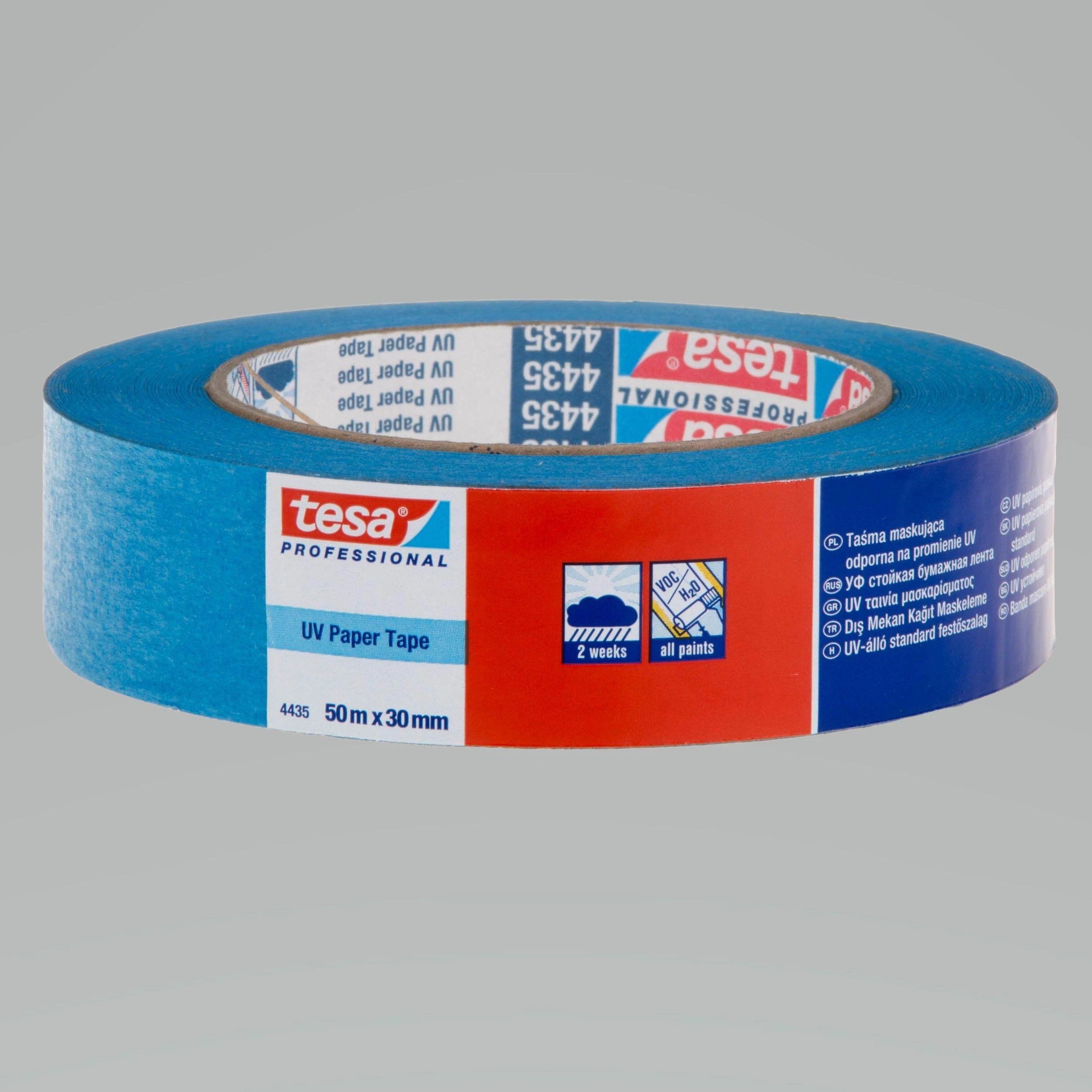 Taśma Apsauginė dažymo juosta tesa lauko darbams 50mx30mm