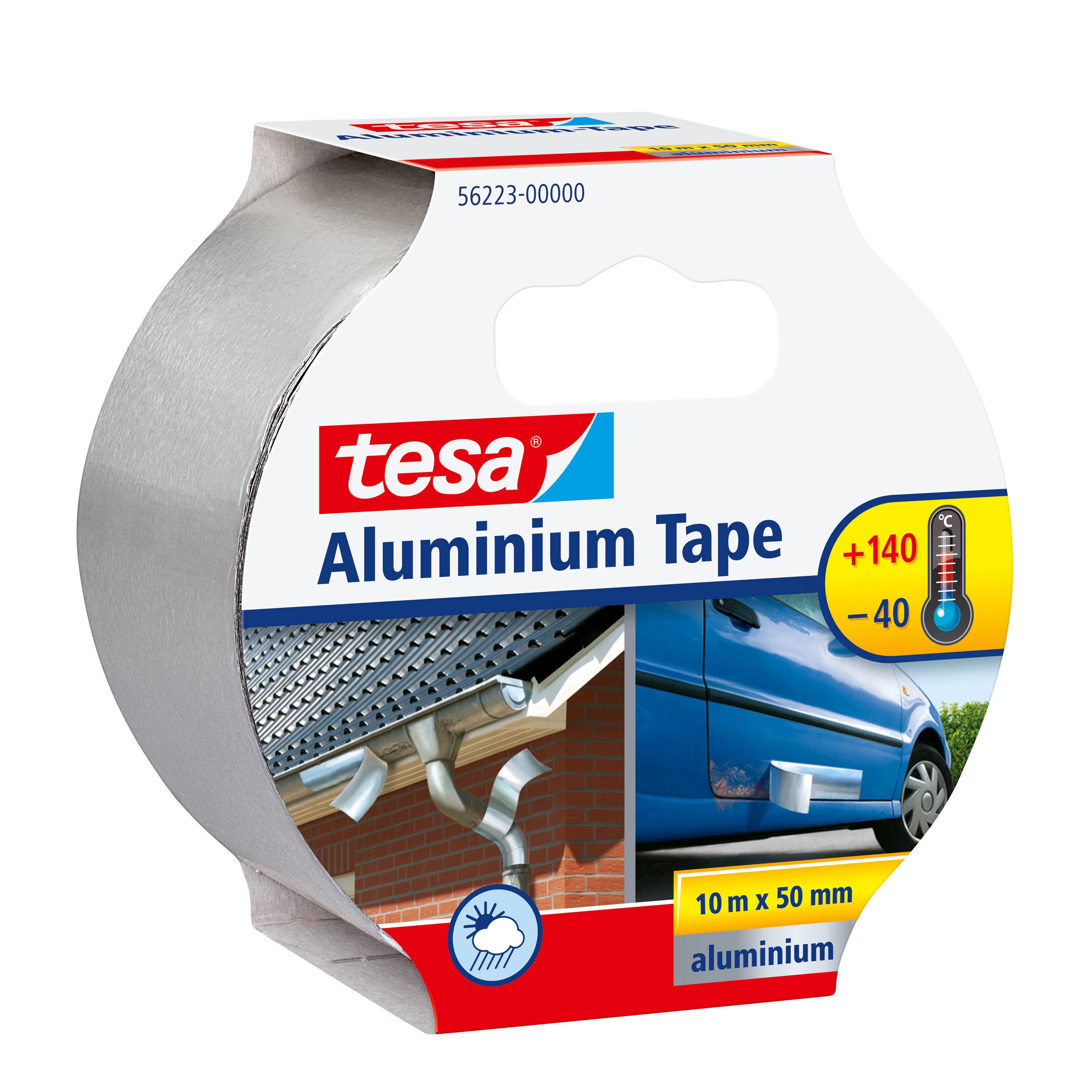 Aliuminio juosta tesa®, 10m x 50mm