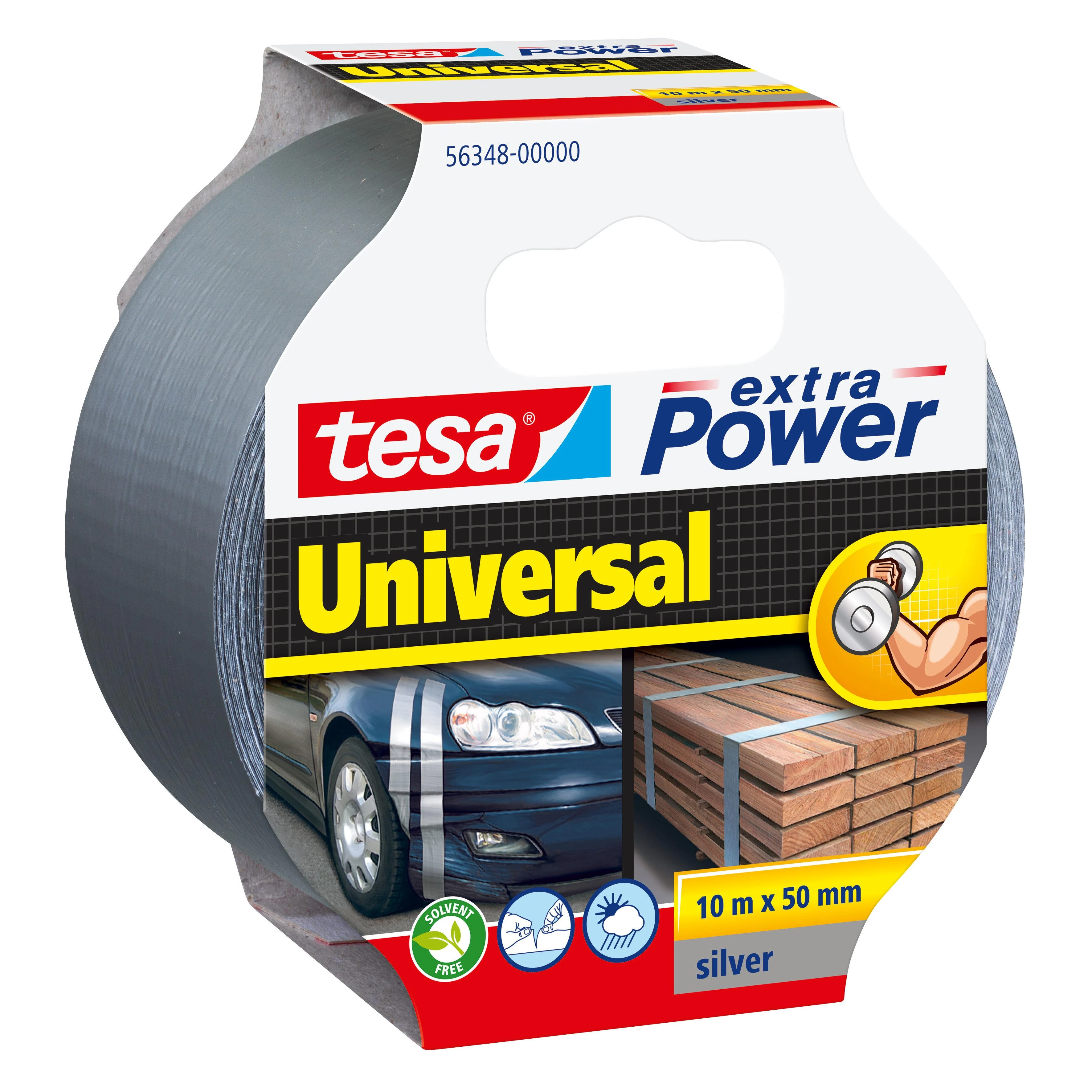 Remonto juosta, tesa extra Power Universal, 10mx50mm, juoda