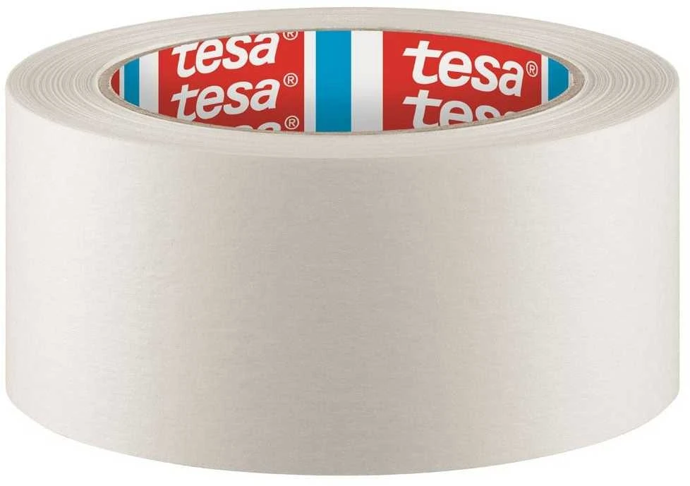 Tesa Taśma Popierinė pakavimo juosta 50 m: 50 mm, balta