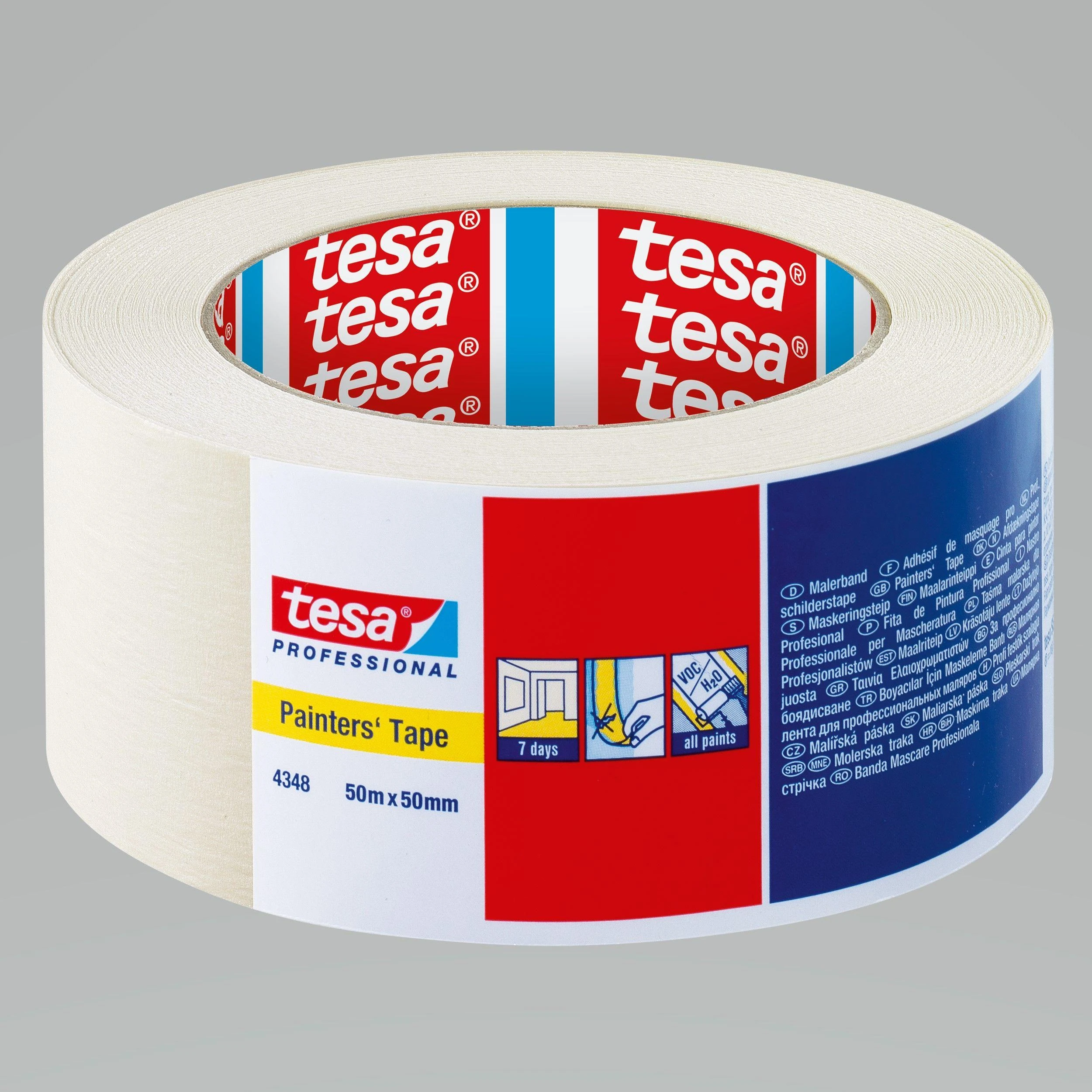 TESA 4348 Apsauginė daž.juosta 50x50
