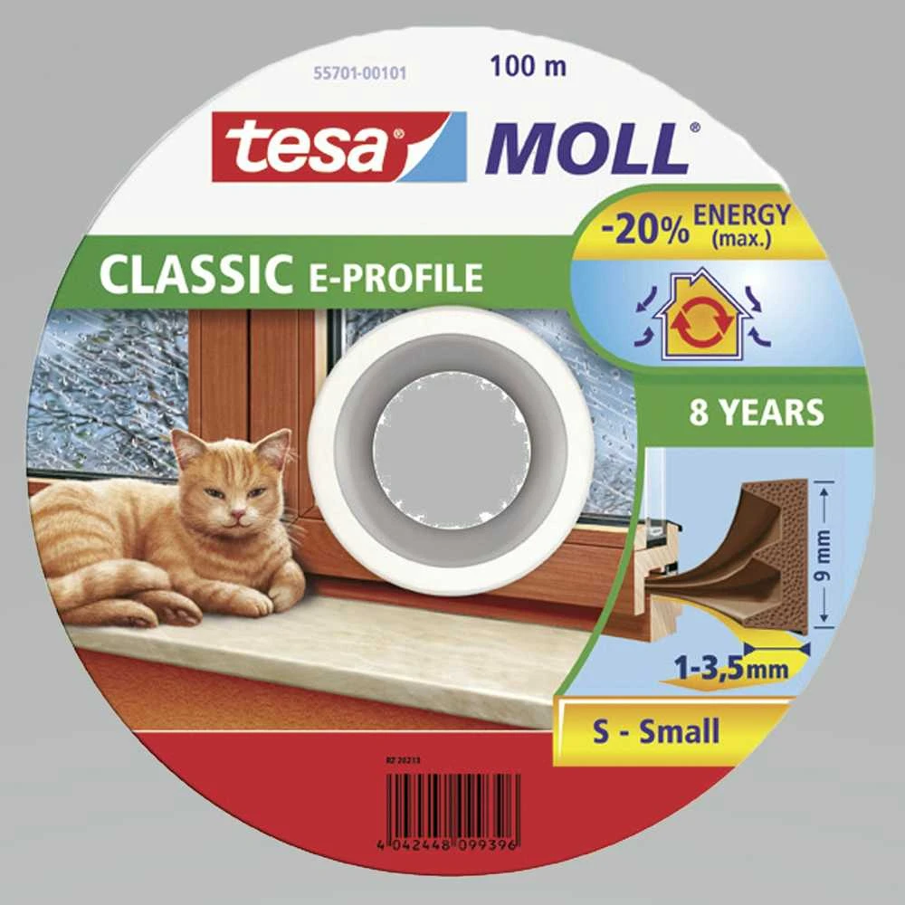 TESA USZCZELKA BRĄZ E - 100m 9mm