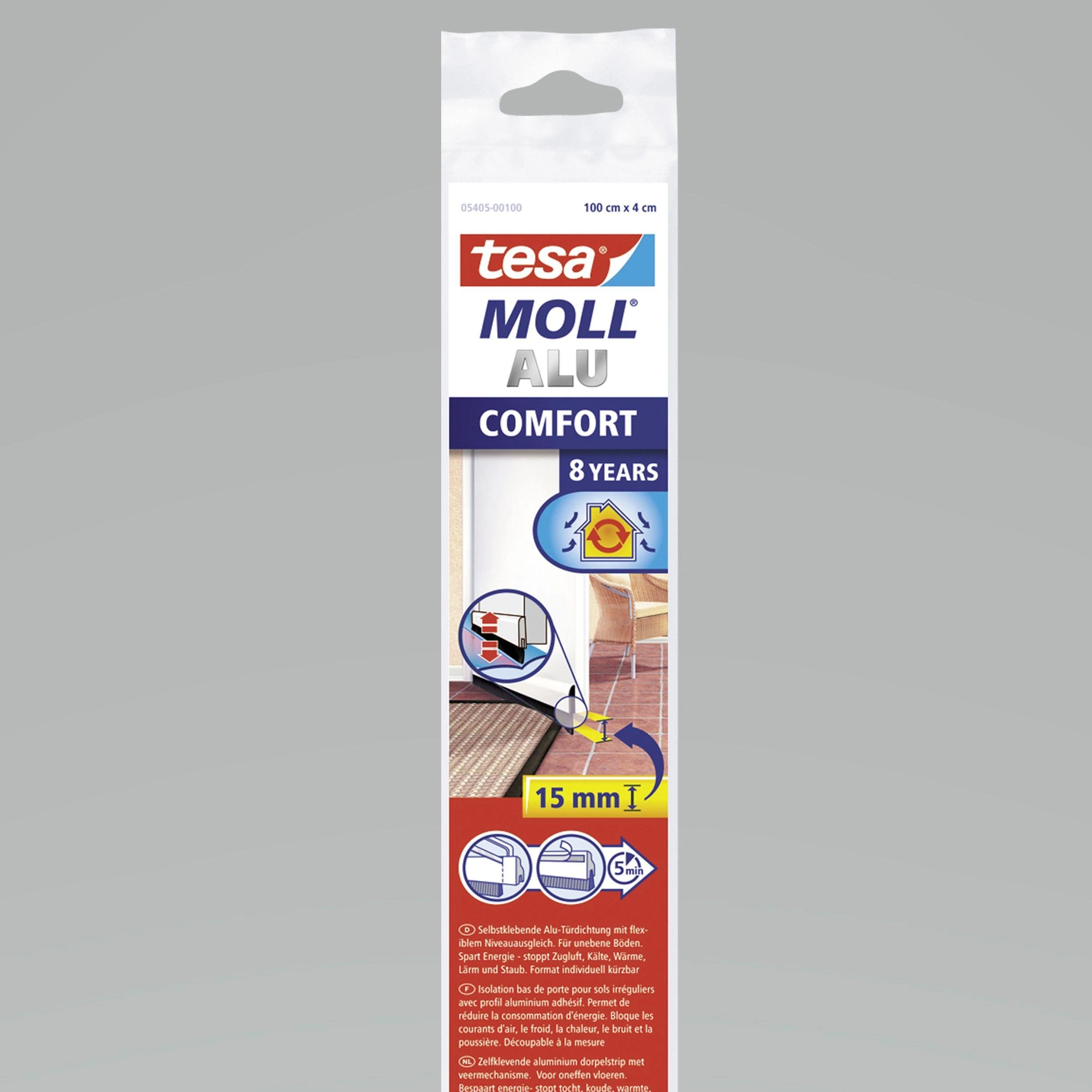 Uszczelka TESA ŠEPETĖLINIS TARPIKLIS COMFORT 1m x 40mm Baltas