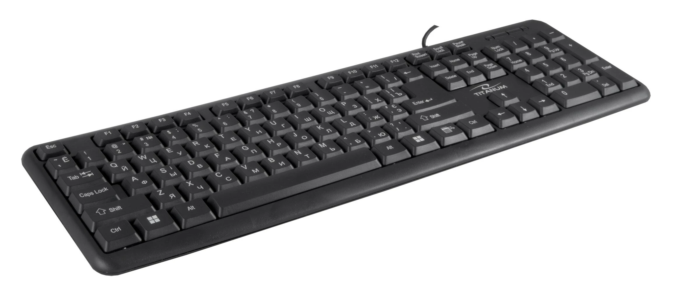 Esperanza TK101UA Titanium USB klaviatūra (ukrainietiška)