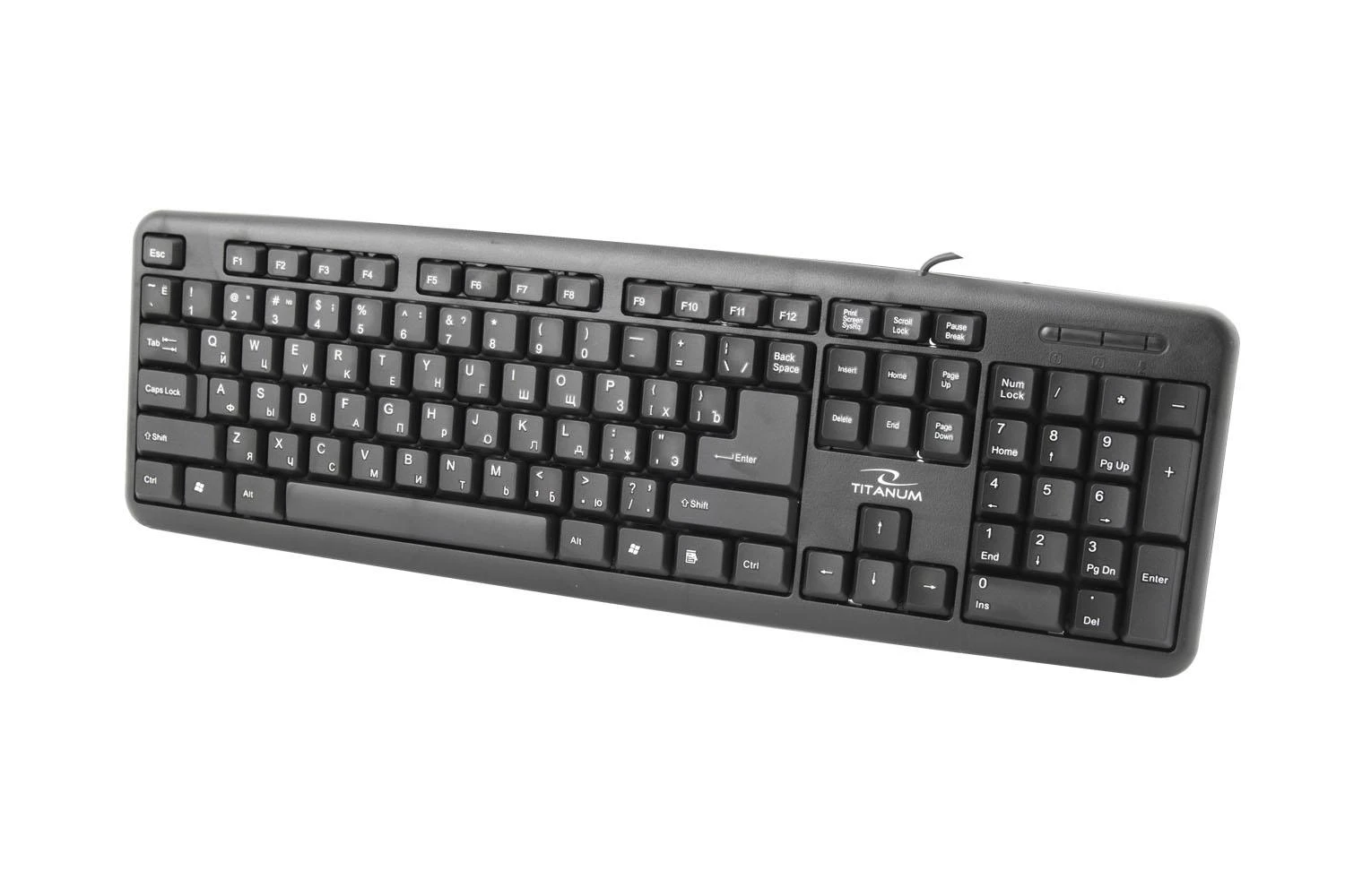 Titanum Klaviatūra Esperanza TKR101 stand.USB EN/RU
