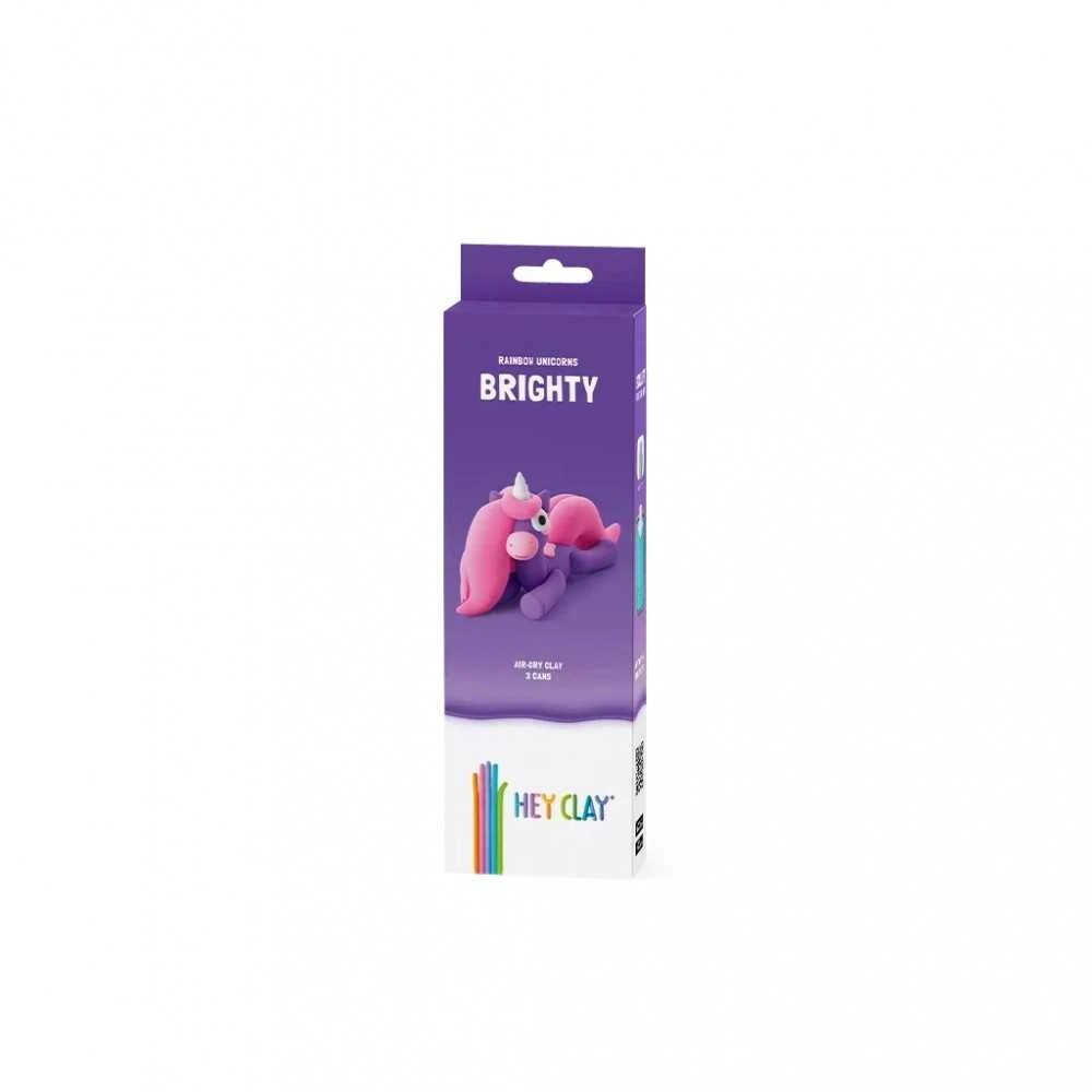 TM Toys HEY CLAY HCL30137CEE vienaragio figūrėlė Brighty 3 vnt.