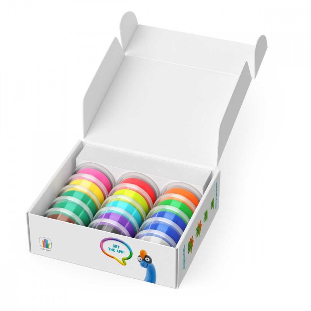 TM Toys HEY CLAY - DINOZAURŲ RINKINYS, TM ŽAISLAI