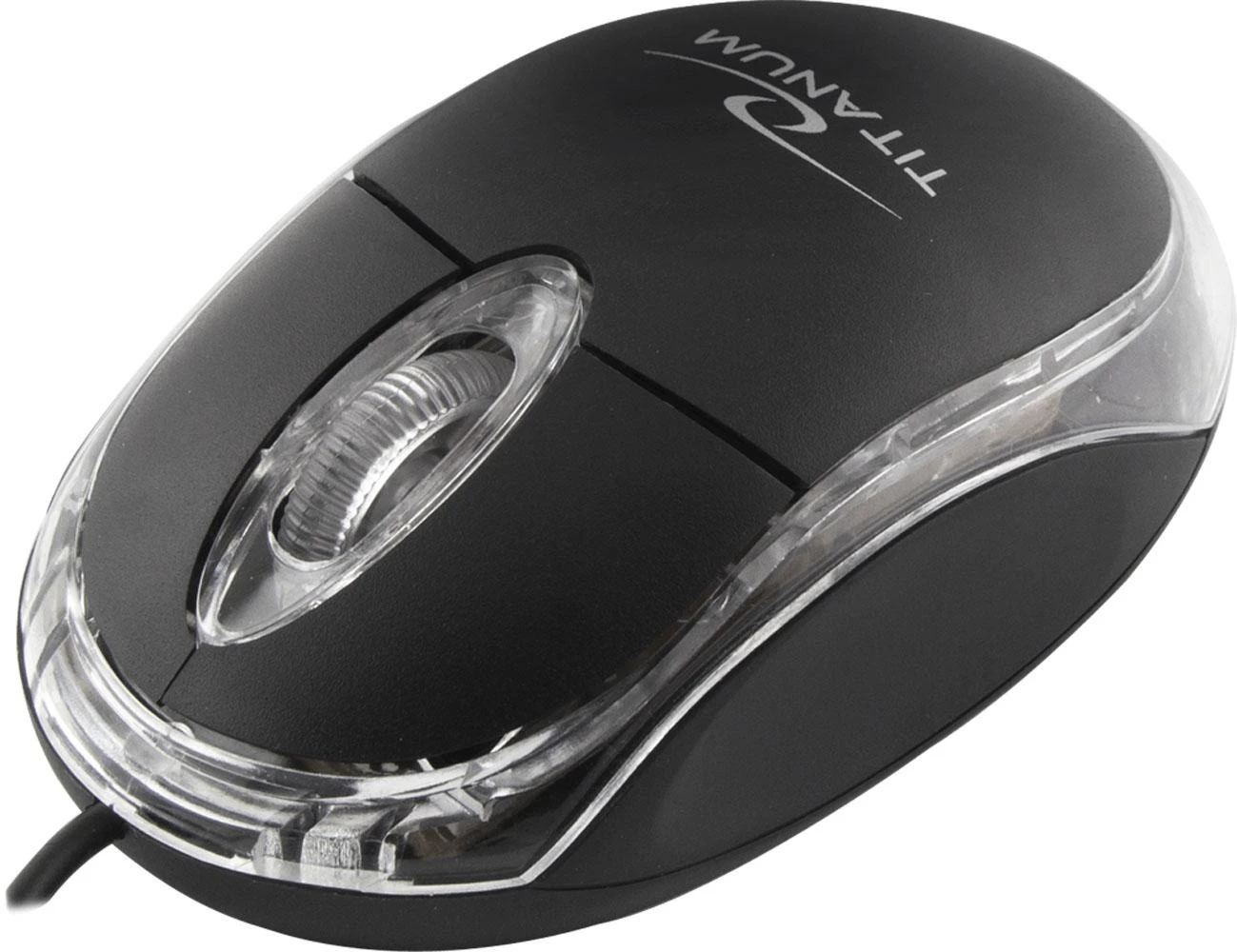 ESPERANZA TM102K - 5905784768854 TITANUM TM102K RAPTOR - su laidu USB Optinė pelė 3D 1000 DPI Juodas BLISTER