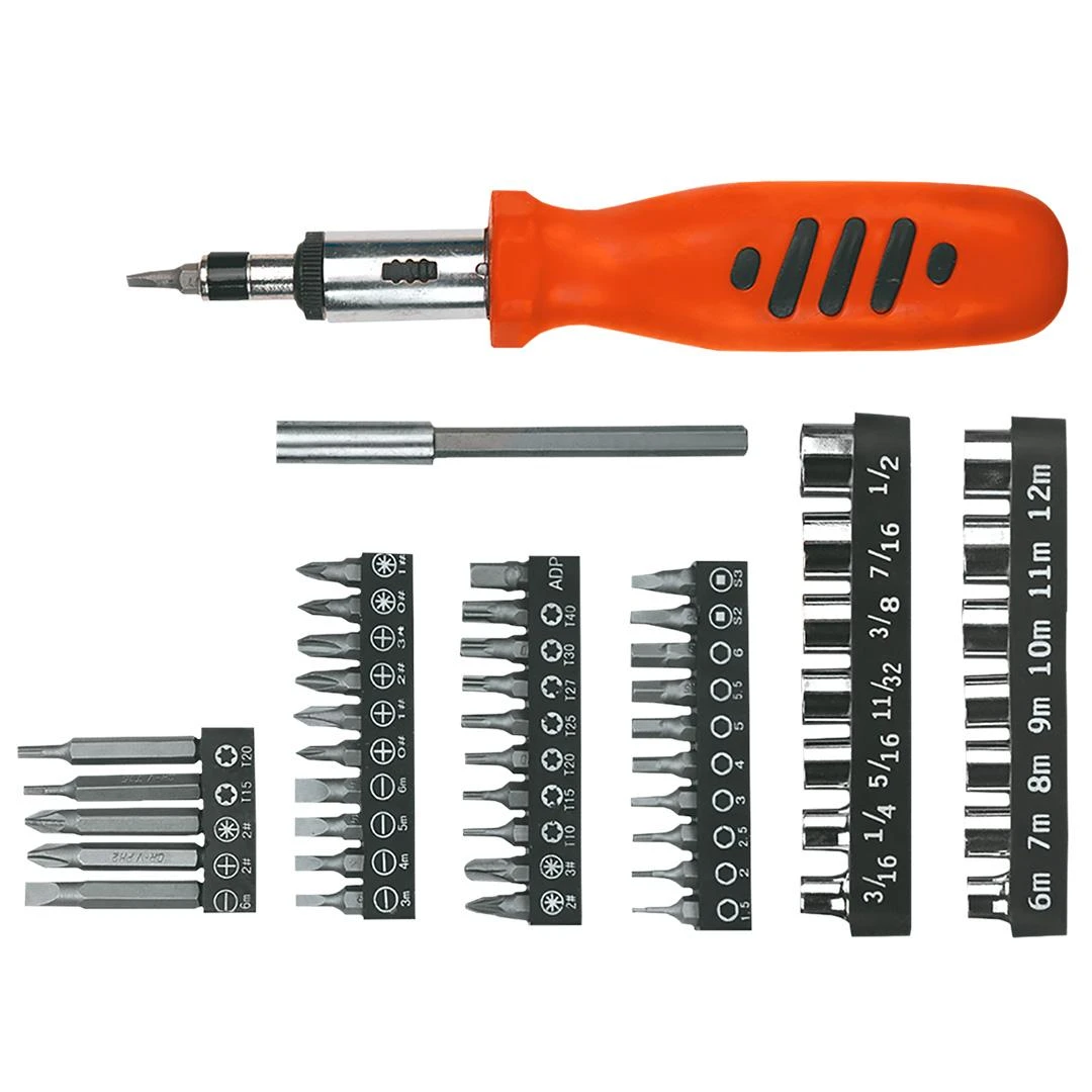 Top Tools Atsuktuvas su keičiamais antgaliais 52 dalys 39D357