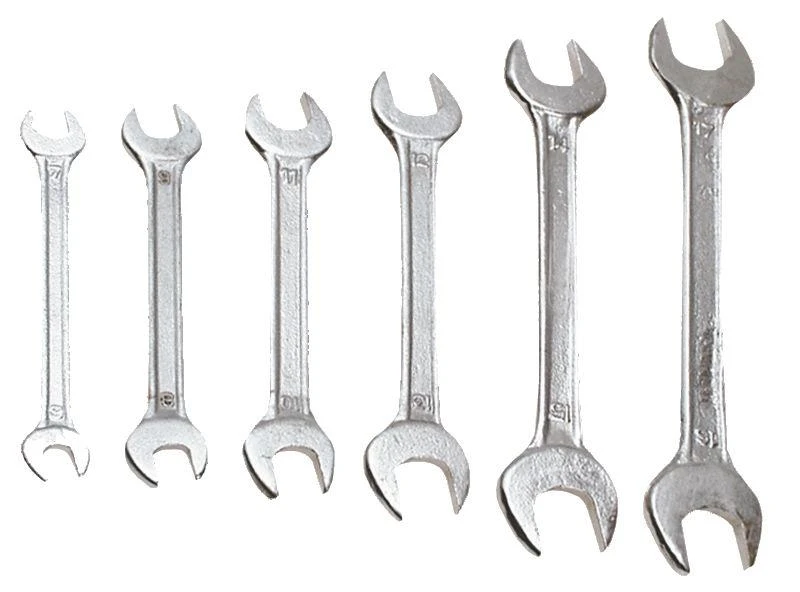 Top Tools Klucze Dvigubi atviri veržliarakčiai 6-32 mm, 12 vnt. rinkinys
