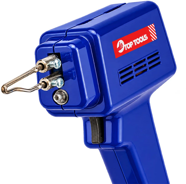 Lituoklis TOP TOOLS 44E000 100W (transformatorinis, su apšvietimu)