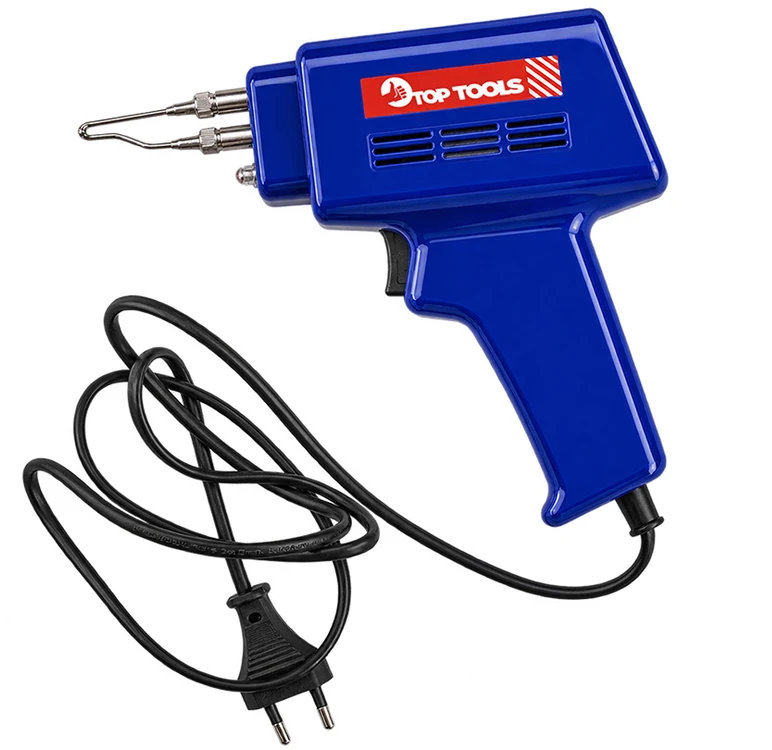 Lituoklis TOP TOOLS 44E000 100W (transformatorinis, su apšvietimu)