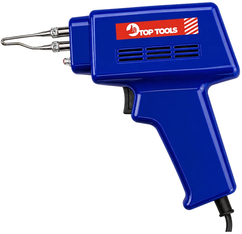 Lituoklis TOP TOOLS 44E000 100W (transformatorinis, su apšvietimu)