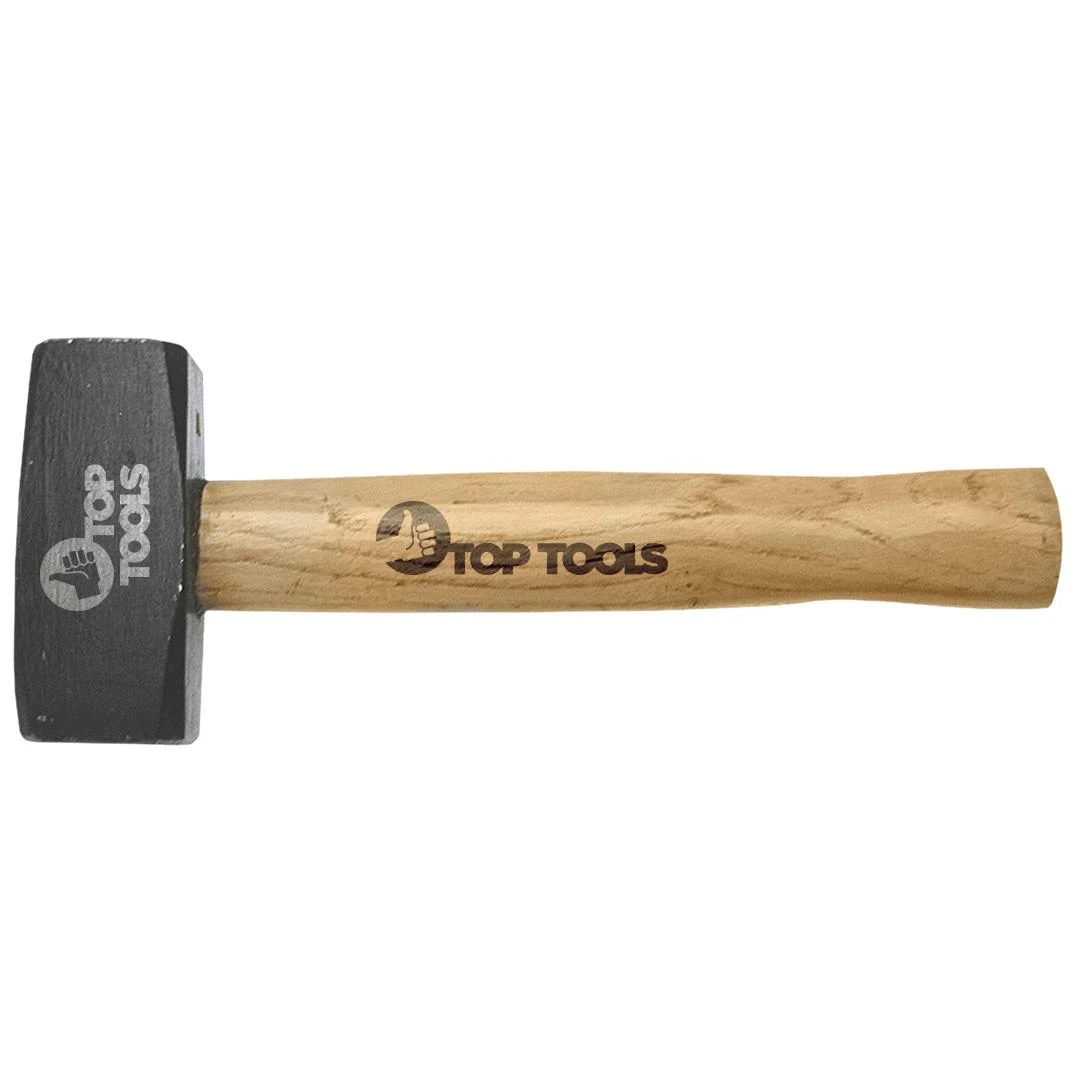 Top Tools Młotek Dvipusis plaktukas 1000 g, medinė rankena