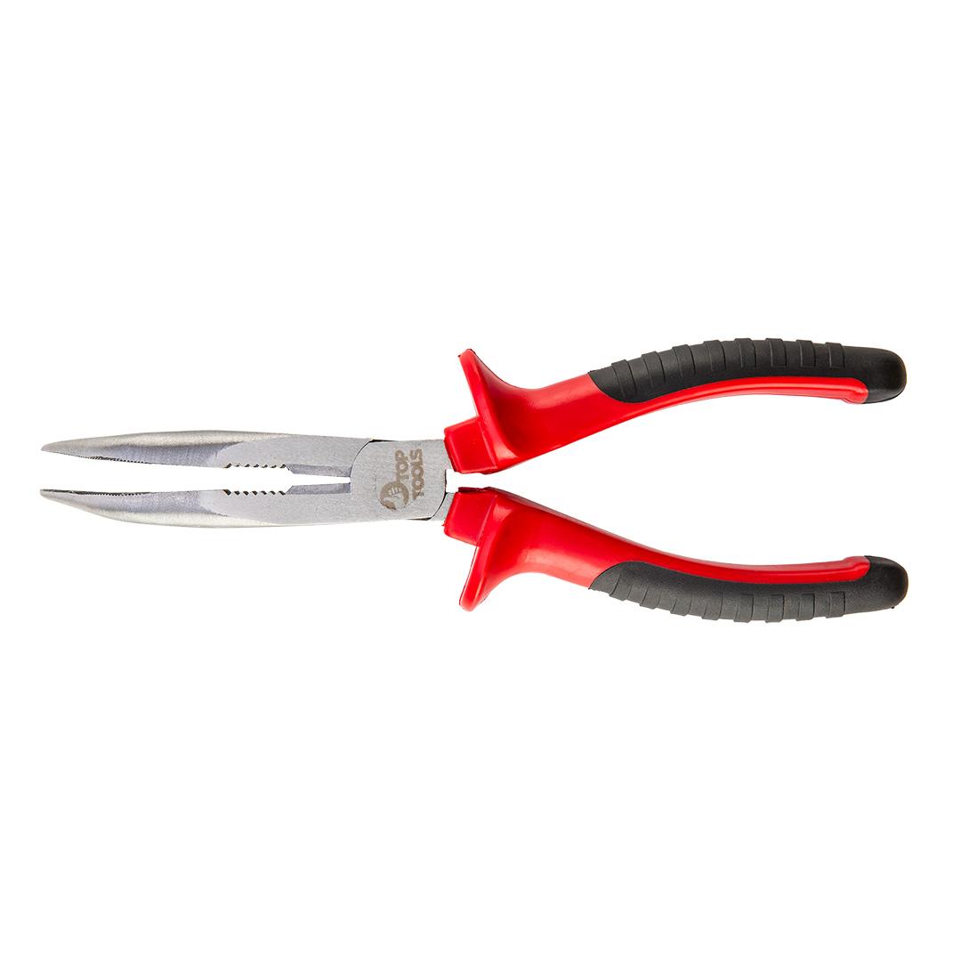 Top Tools Szczypce Replės ilgomis lenktomis nosimis 200 mm