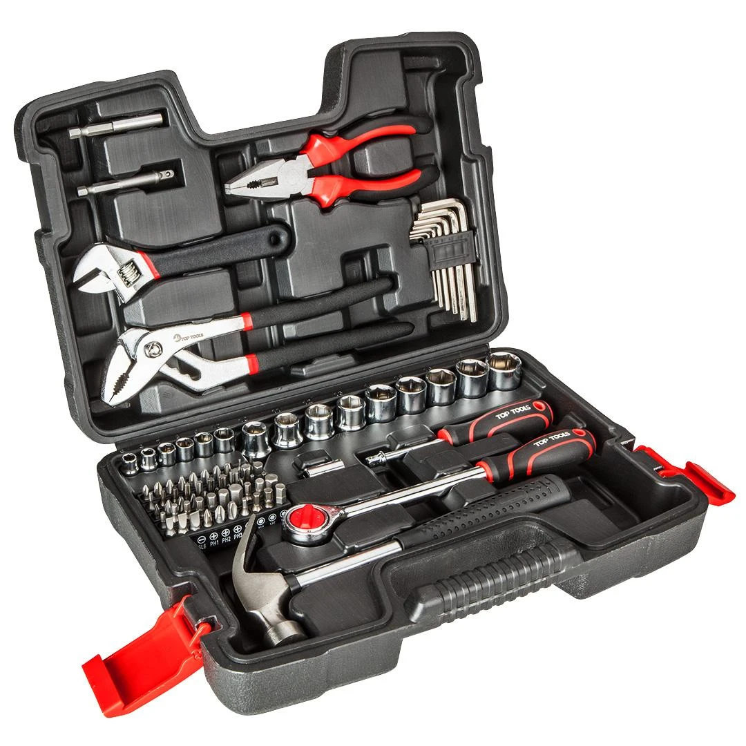 Įrankių rinkinys Top Tools 38D510, 81 vnt