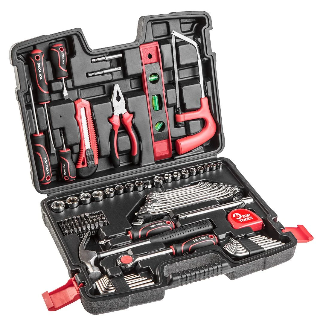 Top Tools Įrankių rinkinys 100 dalių 1/4, 3/8