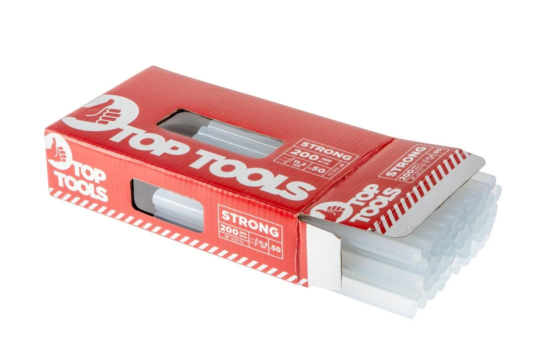 Top Tools TopTools 42E151 klijų lazdelės, 11mm, 50 vnt