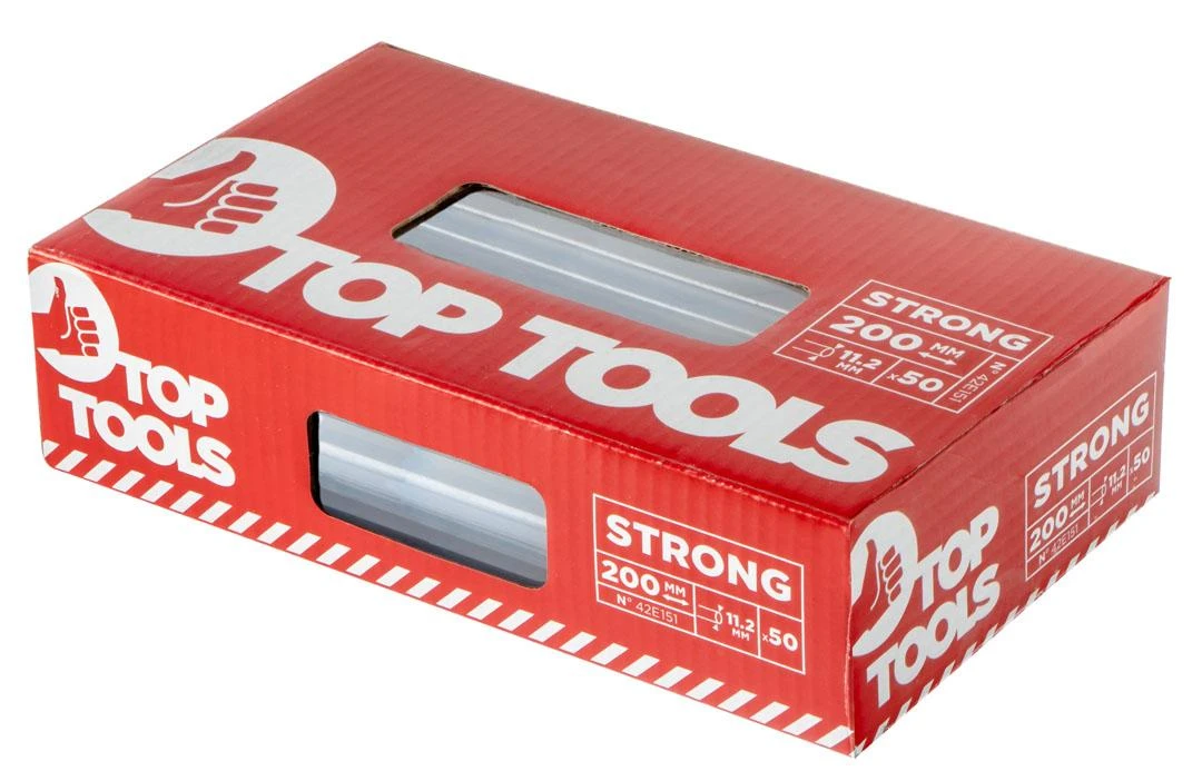 Top Tools TopTools 42E151 klijų lazdelės, 11mm, 50 vnt