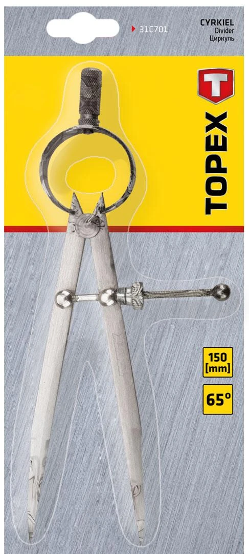 TOPEX CYRKIEL 125mm 31C701