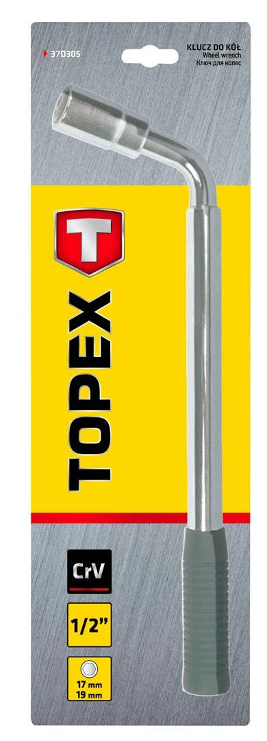 Topex Klucz Ištraukiamas ratų raktas, 17 x 19 mm