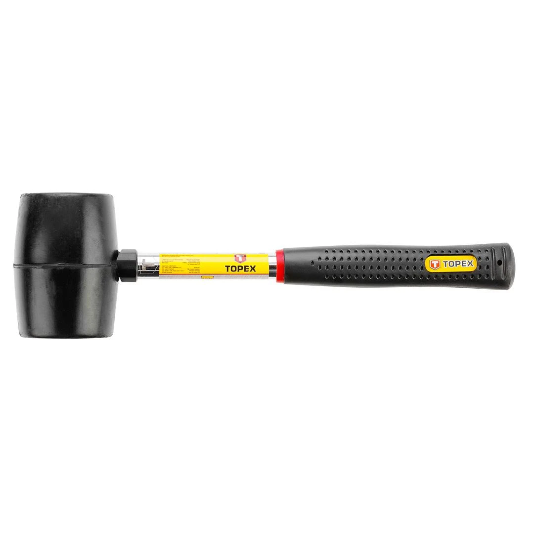 Młotek Topex Hammer guminė rankena Plienas 450g 325mm