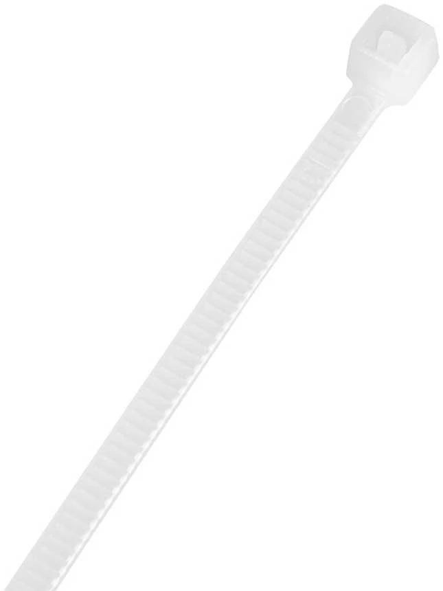 ‎Opaski Kabelių raiščiai 2,5 x 100 mm, 100 vnt., balti