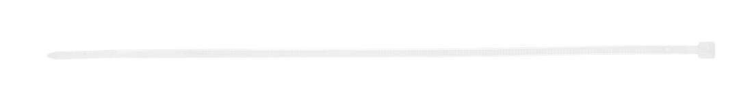 Užveržimo dirželiai TOPEX 2,5mm x 200mm Balti 100 vnt.