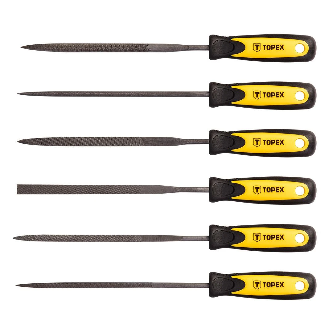 Dildžių metalui rinkinys 140x3mm, 6vnt Topex