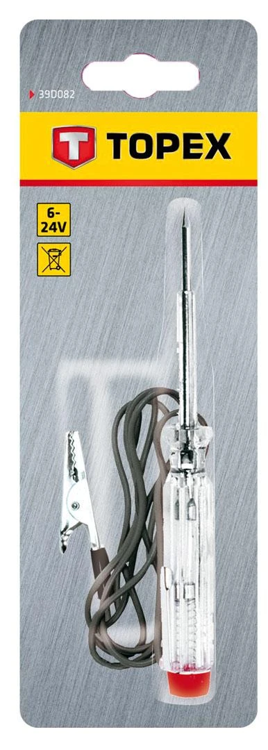 TOPEX testeris automobilinis su adata 6-24V 39D082