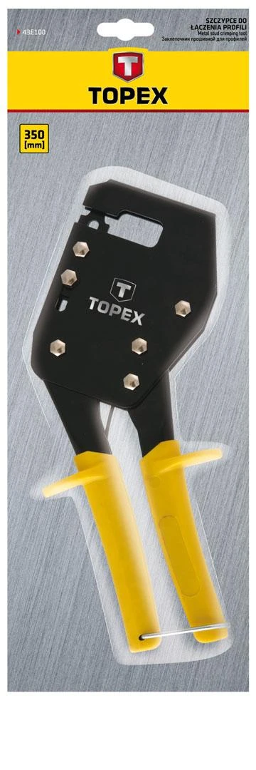 Replės gipso profilių sujungimui Topex 43E101; 260 mm