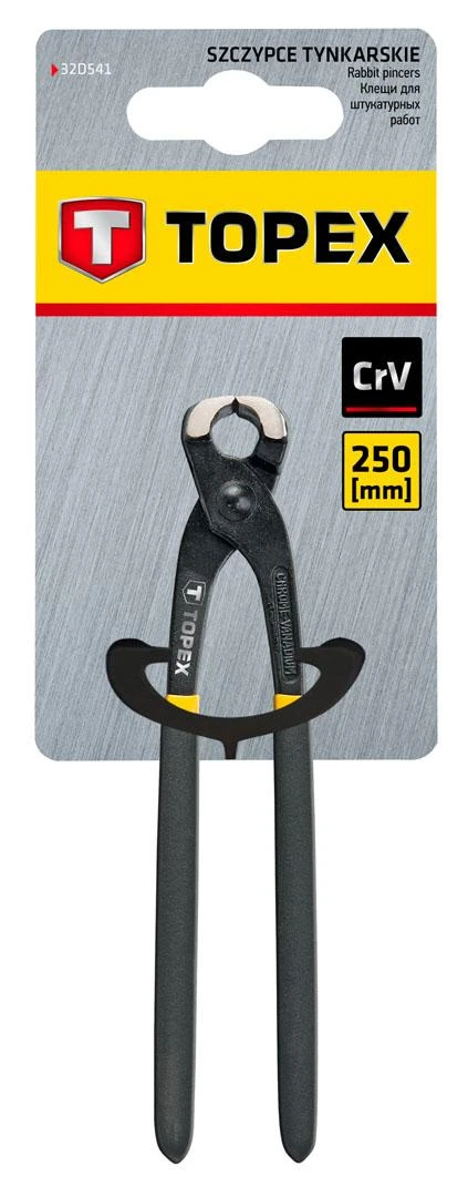 Topex gipso replės 250mm 32D541