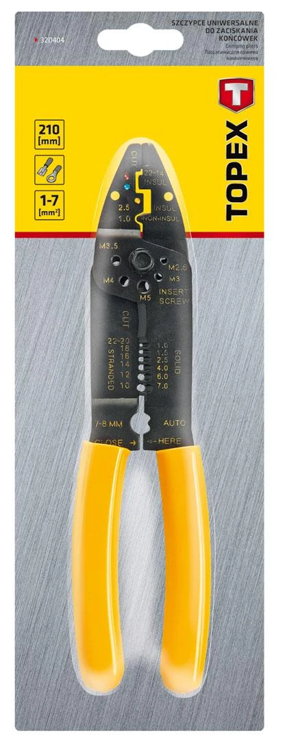 Szczypce Kabelių replės 250 mm 0,75-6 mm²