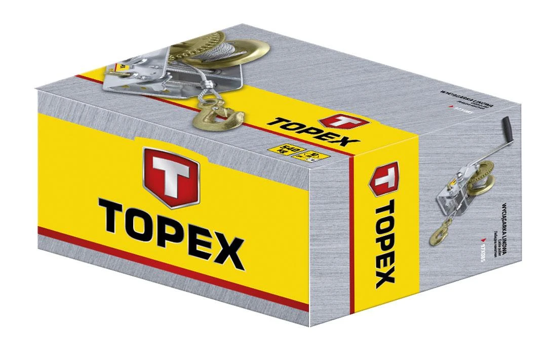 Traukimo gervė Topex 97X085; 540 kg; 4,5 mm; 10 m