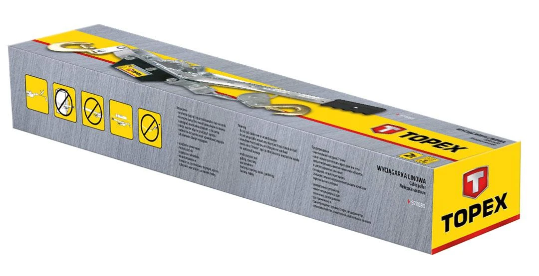 Topex Gervė automobiliui, 2t, 3,1kg