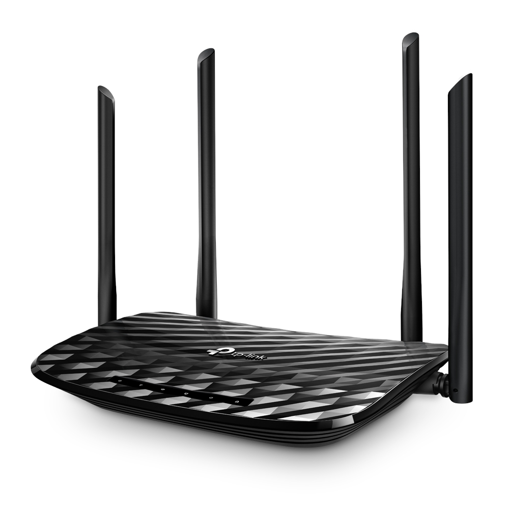 TP-LINK | Maršrutizatorius | Archer C6 | 802.11ac | 300+867 Mbit/s | 10/100/1000 Mbit/s | Mesh palaikymas: ne | MU-MIMO: taip | Mobiliojo ryšio nėra | Antenų tipas: 4x išorinės | Ne