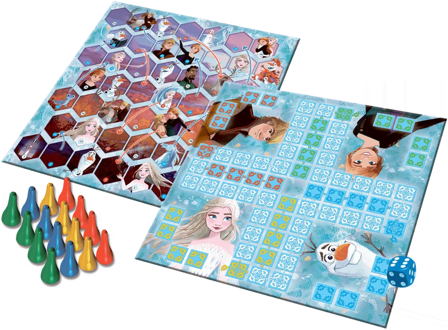 Trefl Stalo žaidimas "2 in 1 Frozen II"