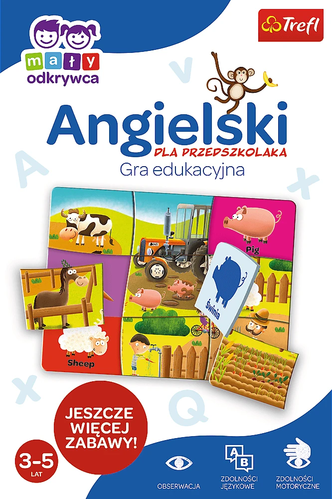 Trefl Stalo žaidimas Little Explorer - English