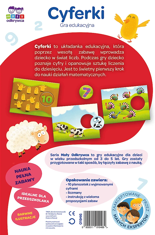 Trefl Stalo žaidimas Little Explorer