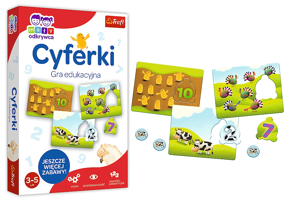 Trefl Stalo žaidimas Little Explorer