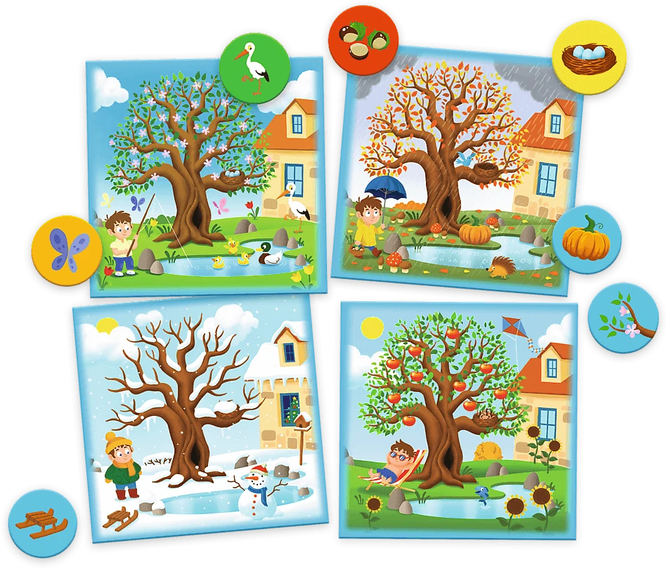 Trefl - SEZONO ŽAIDIMAS ABC KIDS TREFL PUD